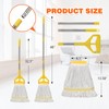 Clamp Type Wet mop with 51" Handle