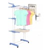 Tendedero De Ropa Plegable Retráctil Practico 3 Niveles