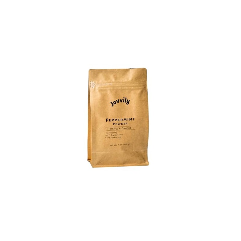 Jovvily Peppermint Powder - 4oz - Refreshing - Cool Taste