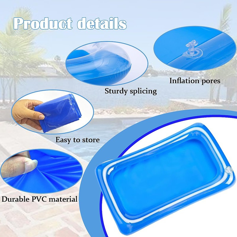 Inflatable Pool Foot Bath Basin, Portable Foot Soaking Bath Basin