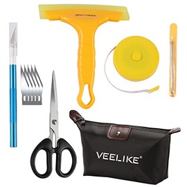 VEELIKE Wallpaper Smoothing Tool Kit for Applying Peel and Stick Wallpaper Adhesive Contact Paper Installation Prepasted Wallpaper Window Tint Glass Film Car Vinyl Wrap Craft Vinyl Smoother Tool