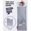 Sportneer Hut Sleeping Bag - 2-in-1 Sleeping Bag Travel Sleeping