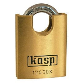 Kasp 125 Premium Brass Padlock - 50 Millimeters - Close Shackle