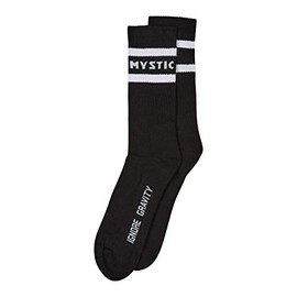 Mystic Watersports - Surf KiteSurf & Windsurfing Brand Socks - Black - Unisex