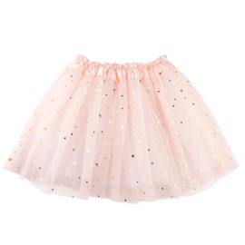 Depesche 12797 Princess Mimi Tulle Skirt and Wand Costume Set in Pink and Glitter with Elastic Band for Sizes 104 - 122 cm