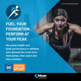 Klean ATHLETE Klean ATHLETE Klean Isolate - Whey Protein Isolate - Daily Protein & Amino Acid - Intake for Muscle Integrity* - NSF Certified for Sport - 20 Servings - Natural Vanilla Flavor