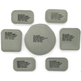 ACH Helmet & MICH Helmet Replacement Suspension Pad set 7 Pieces Size 6 Medium 3/4" Padding
