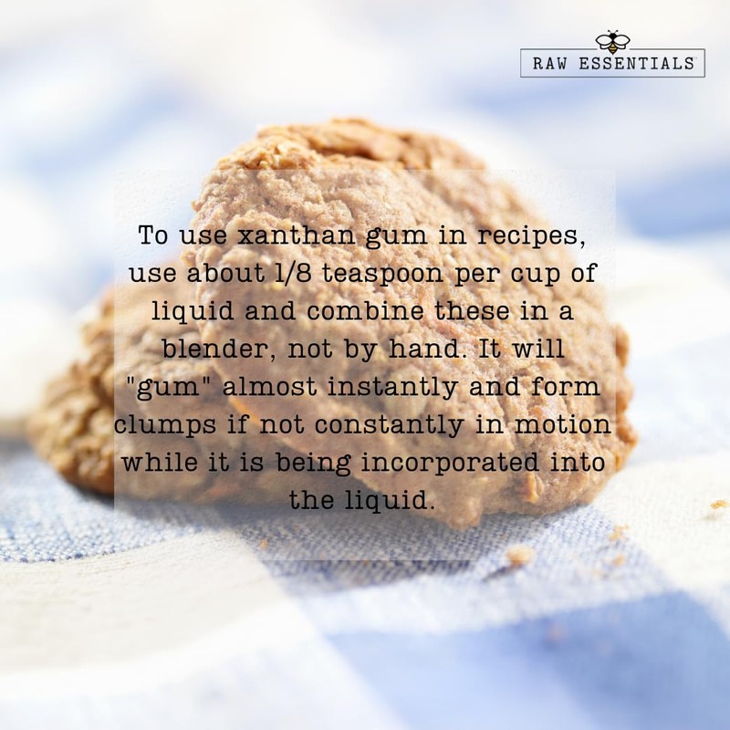 Raw Essentials Xanthan Gum - Culinary Thickening Agent - Thickener