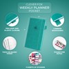 Clever Fox Pocket Planner Weekly – Undated Monthly Goal Planner