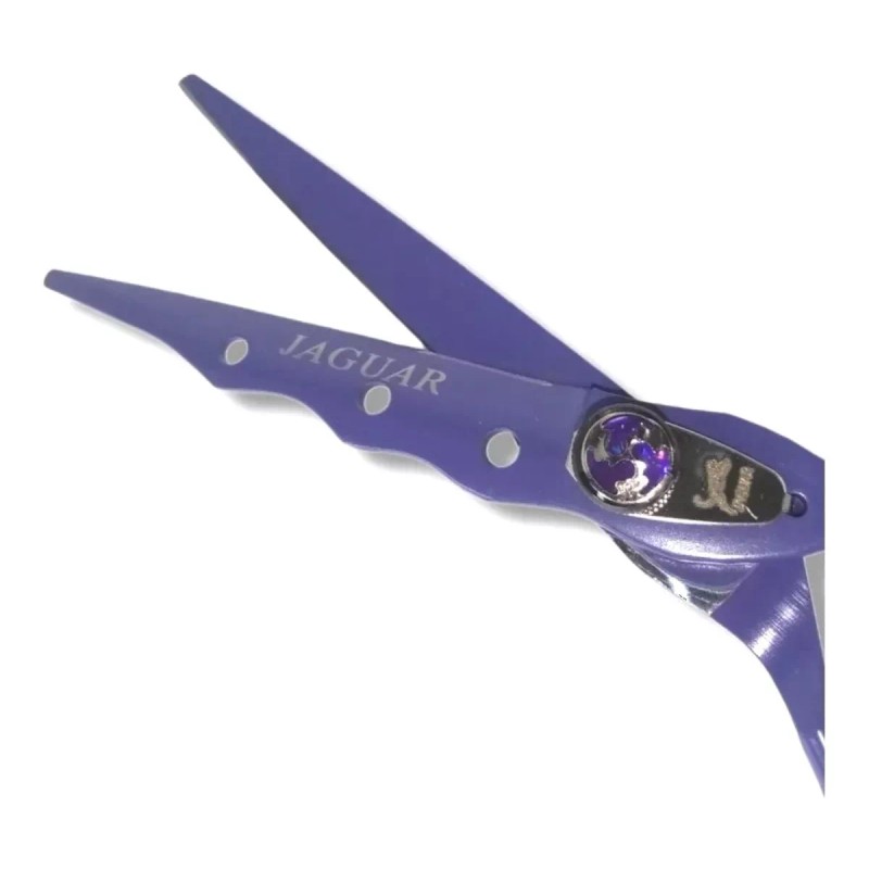 Jaguar Tijera Profesional De Corte Barberia Morada 6pLG
