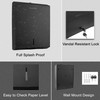 VANNSOO Paper Towel Dispenser, Commercial Stainless Steel Tri-fold/Multi-fold/C-Fold Paper Towel