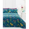 Dreams & Drapes - Ingrid Floral Print Reversible Duvet Cover