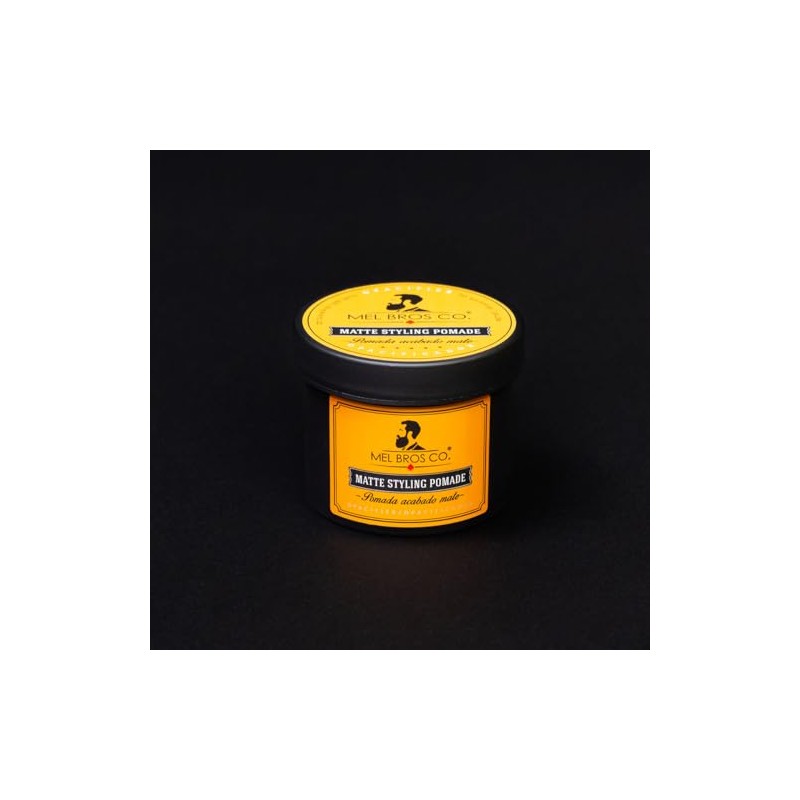 Mel Bros Matte Styling Pomade Pomada Acabado Mate Extra Fijación