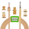 Universal Thermocouple 900 mm with 5 Nuts for the Oven