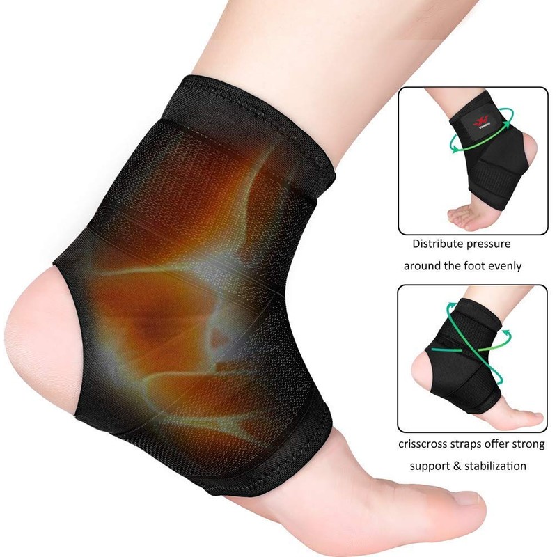 Ankle Brace, 2 Pack Breathable & Strong Ankle Brace for