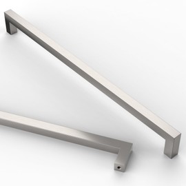 Asidrama 10 Pack 12.6 Inch(320mm) Brushed Satin Nickel Kitchen Cabinet Handles, Stainless Steel Cabinet Pulls Kitchen Cabinet Hardware for Cupboard Drawer Handles Dresser Pulls