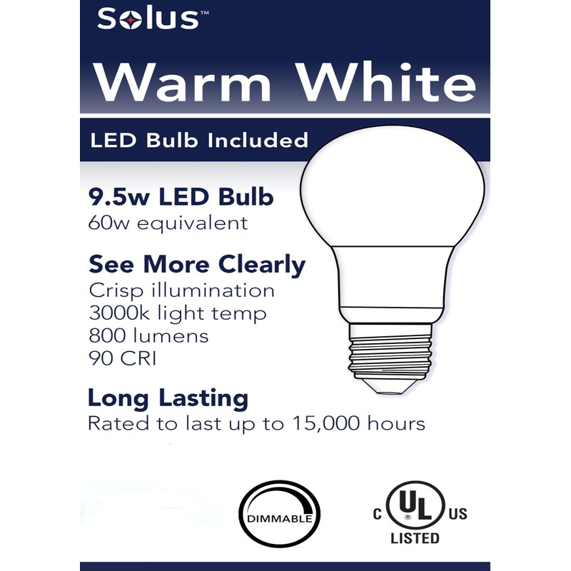 Solus Nautical S77WF Oblong Eyelid Outdoor Wall Light – Composite,