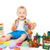 69Pcs Magnetic Tiles Building Blocks Toy Colorful Magnet Building Blocks