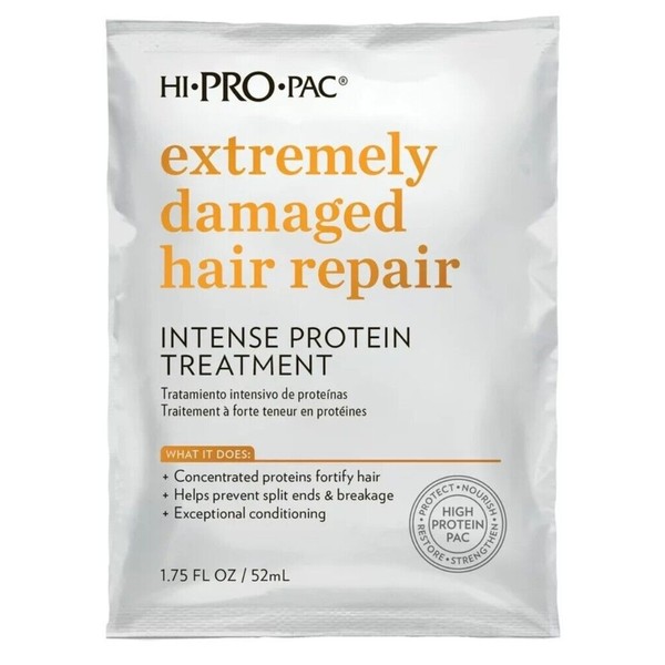 HI PRO PAC EXTREMELY DAMAGED HAIR REPAIR THREATMENT 1.75FLOZ.