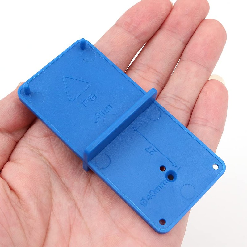 Shiwaki 2 pcs Door Cabinet Assembly Tools 35/40mm Hinge Drilling