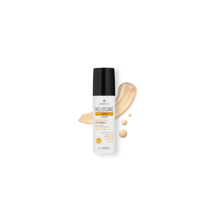Heliocare 360° Protector Solar Color Gel Oil-Free SPF 50+ Beige