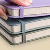 PYNEX Notebook A5 Lined, Hardcover, Notebook, Leather Notepad with 192