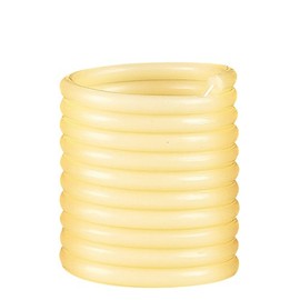 Candle by the Hour 40-Hour Candle Refill, Eco-friendly Natural Beeswax with Cotton Wick, Yellow