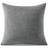 Artscope Set of 1 Cushion Cover, Plain Throw Cushion Cover,