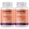 BESTVITE L-glutatión 500 mg utilizando ingrediente setria clínicamente investigado (60