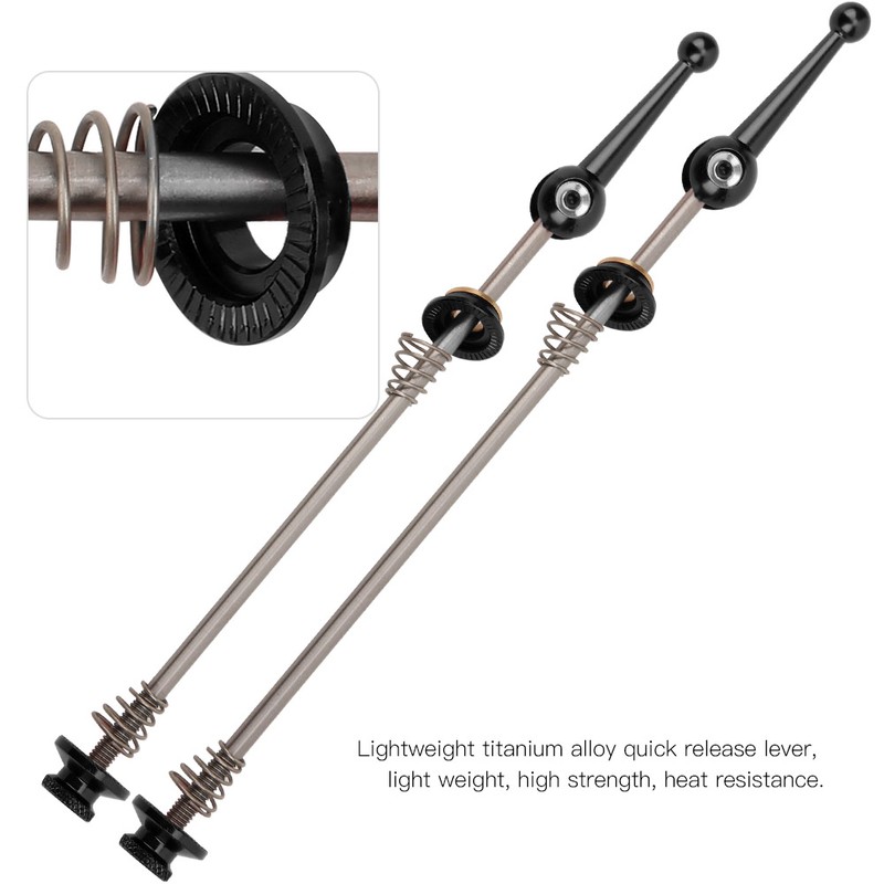 Quick Release Skewer Lever Mountain Bike Titanium Shaft Titanium Alloy