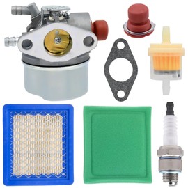 FitBest 640025 Carburetor for Tecumseh 640025A 640025B 640025C OH195EA OHH45 OHH50 OHH55 OHH60 OHH65 5.5HP 6HP 6.5HP Engine Lawn Mower Craftsman Replaces 640004 640014 640017B 640117 640304