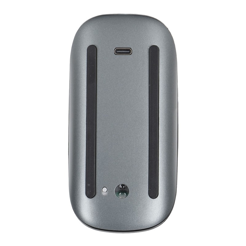 Wireless Bluetooth Mouse Ergonomic Curved Optical Touch USB C Rechargeable