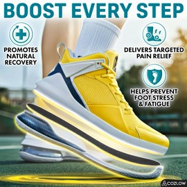 Premium Carbon Fiber Insole - 1 Pc, Men 6, Women 7 - Unisex Shoe Insert - Orthotic Support - Stiff Foot Plate for Turf Toe, Hallux Rigidus, Plantar Fasciitis, Flat Feet, Mortons Extension