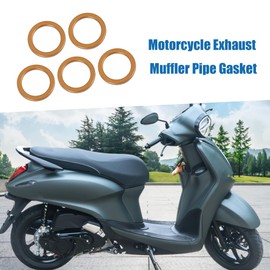 A ABSOPRO 22mm ID Motorcycle Exhaust Muffler Pipe Gasket O Rings (Set of 5)