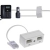 Create idea Telephone Splitter 2 Way BT Phone Socket Adapter