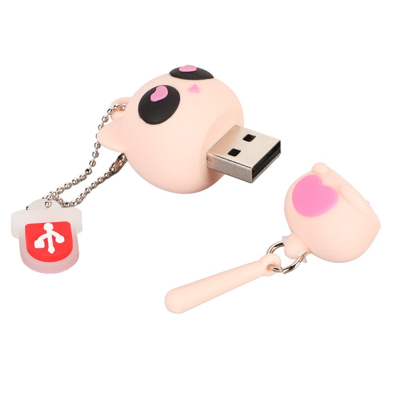 Cartoon USB Flash Drive Kitten Style USB2.0 Interface Plug and