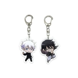 EBTY DREAMS Inc. - Set of 2 Jujutsu Kaisen Acrylic Keychain Satoru Gojou, Toji Fushiguro v1