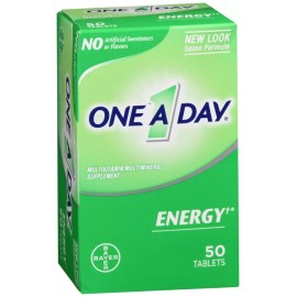 ONE-A-DAY ENERGY TABLET 50CT