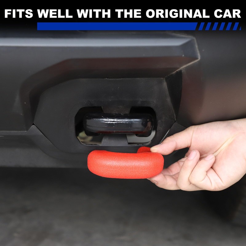 Car Front Bumper Tow Hook Cover Compatible with Nisan Frontier