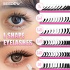 SEEDEW LB Curl Lash Extensions, 0.07mm MIX7-16mm LB Curl 16