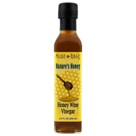 Slide Ridge Nature's Honey Wine Vinegar 8.5 fl oz - Create enticing marinades, glazes, and dressings! 1 Pack