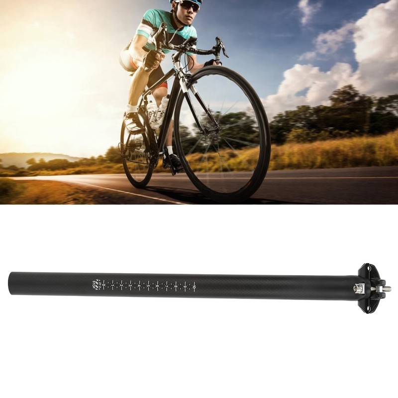 Bike Seat Post Lightweight Version Seatpost 27.2mm Carbon Fiber Seat