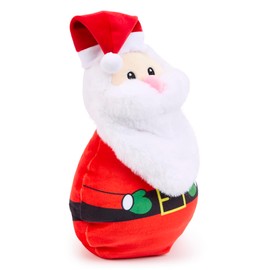Zappi Co Santa Claus Plush Toy – Soft and Cuddly Father Christmas Decoration (25cm height), Perfect for Festive Decor, and Stocking Fillers