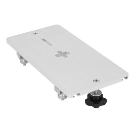 HWGING Electric Jig Saw Flip Board Aluminum Alloy Router Table Insert Plate for Woodworking