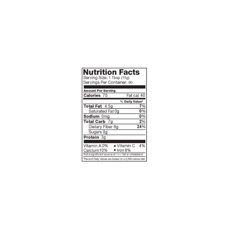 Get Chia Brand BLACK Chia Seeds with 6 TOTAL POUNDS