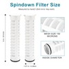 1-1/2" 100 Mesh Spin Down Filter Screen Replacement Rusco Vu