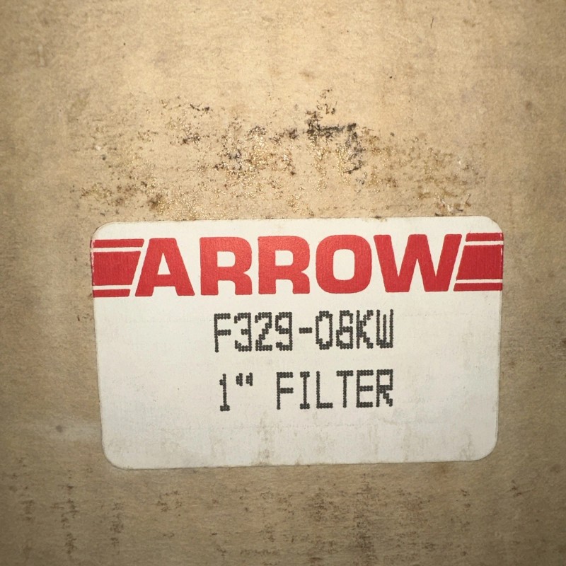 ARROW PNEUMATICS COMPRESSED AIR FILTER F329-08KW FU, F329-08KW, 1 Inch