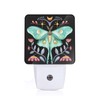 Led Night Light, Moth Decorative Plug in Nightlights,with Smart Auto