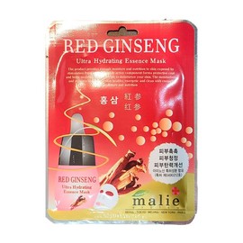Marie Red Ginseng Ultra Hydrating Essence Mask (10 sheets) / 마리에 홍삼 울트라 하이드레이팅 에센스 마스크 (10매)