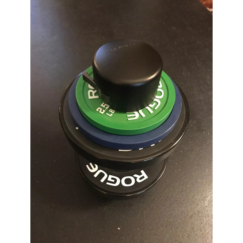 Brakebill Creations Ergonomic End-Caps for Loadable Olympic Dumbbells for Rogue